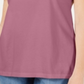 Karen Scott Women's Basketweave Trim Flutter Sleeve Top Pink Size Small