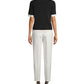 Anne Klein Women's Front Pockets Knit Top Black Size Medium