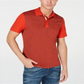 Lacoste Men's Colorblocked Polo Shirt Red Size 6