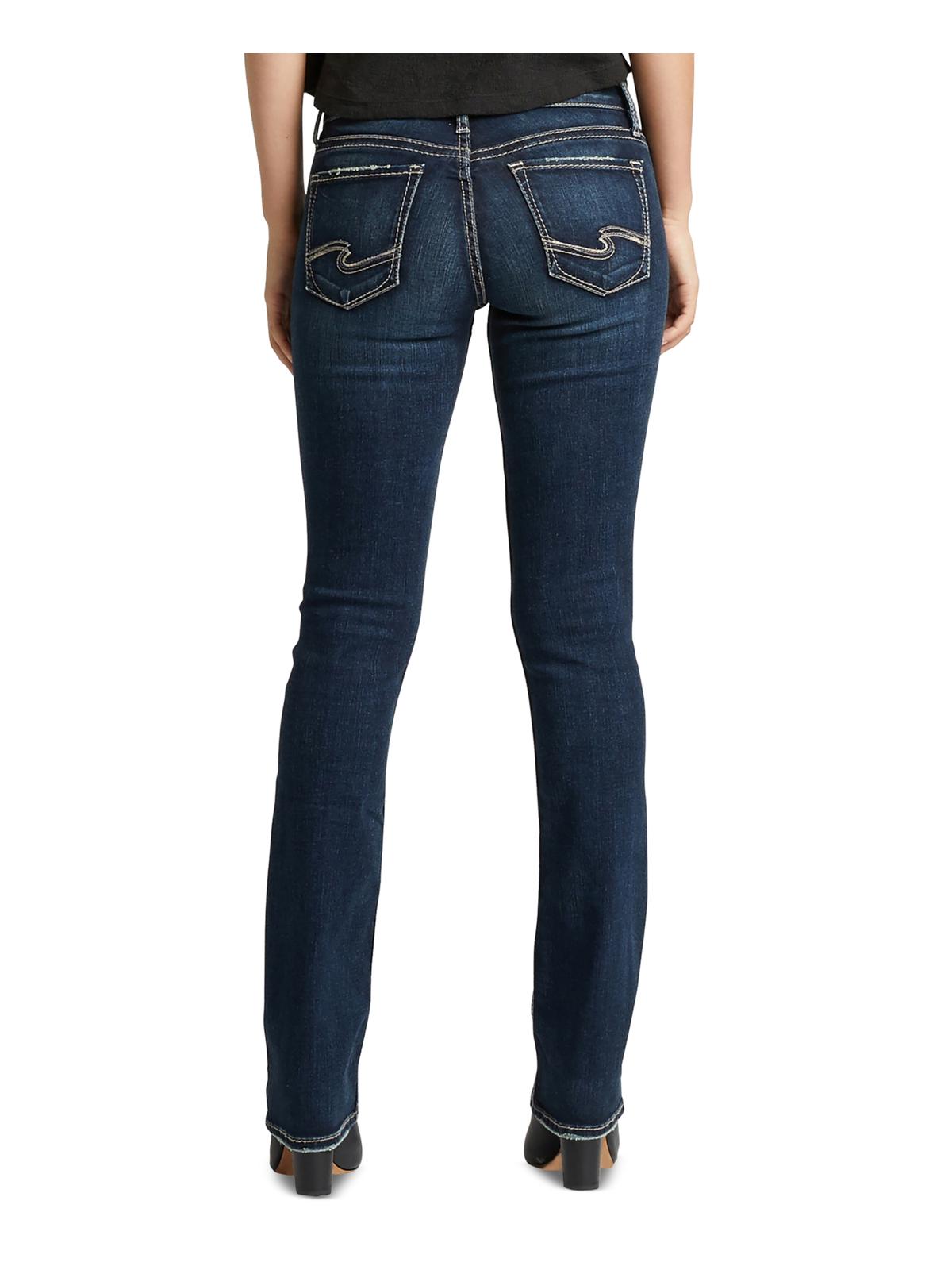 Silver Jeans Co. Women's Suki Slim Boot Cut Jeans Blue Size 31