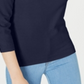 Maison Jules Women's Crewneck 3/4 Sleeve Sweater Blue Size X-Large