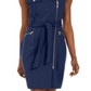 Calvin Klein Women's Moto Sheath Dress -Purple Size 4