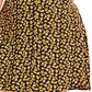 City Chic Women's DITSY Dress Yellow Size 20W