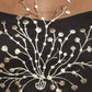 Adrianna Papell Women's Embroidered Illusion Neck Dress Black Size 4
