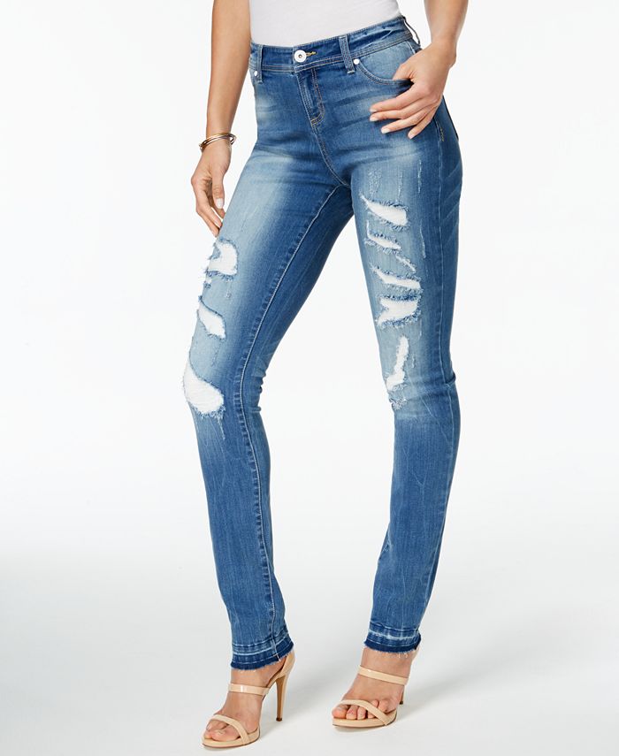 INC International Concepts Women's Skinny Jeans Blue Size 18