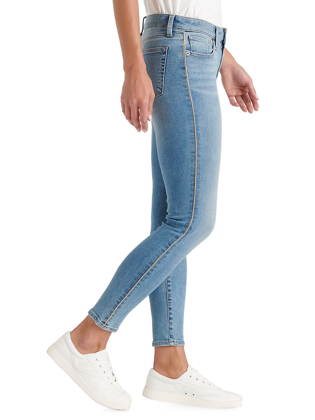 Lucky Brand Women's Ava Super Skinny Ankle Jeans Blue Size 27