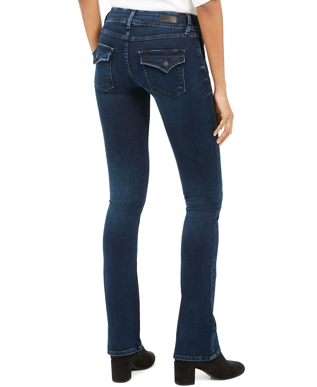 Hudson Women's Denim Mid Rise Bootcut Jeans Blue Size 27