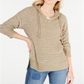 American Rag Junior's Hooded Sweater Green Size Small