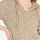 American Rag Junior's Hooded Sweater Green Size Small