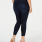Celebrity Pink Women's Mid Rise Ankle Skinny Jean Blue Size 18W