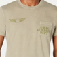 American Rag Men's Army Stamp T-Shirt Green Size Small