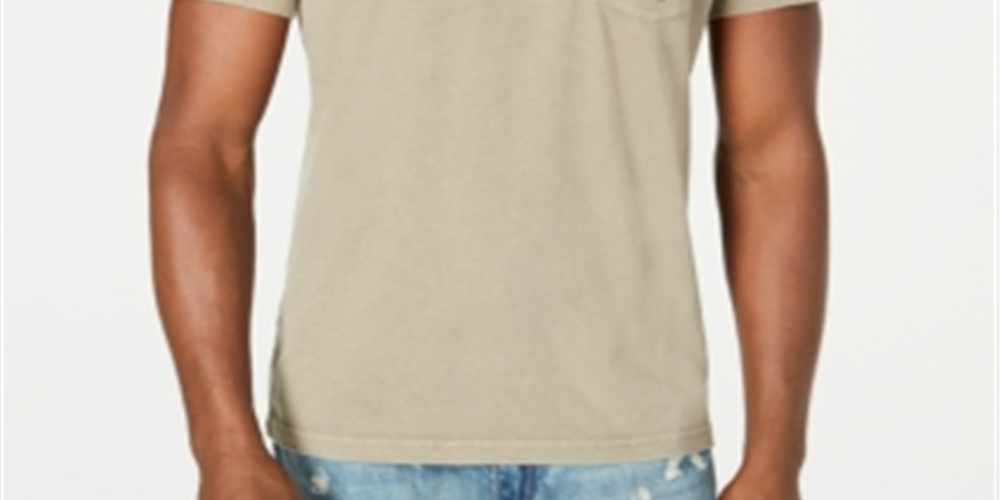 American Rag Men's Army Stamp T-Shirt Green Size Small