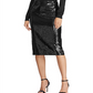 Ralph Lauren Women's Sequins Pencil Skirt Black Size X-Small