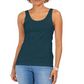 Style & Co Women's Cotton Tank Top Green Size X-Large