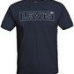 Levi's Men's Boxtab Logo Graphic T-Shirt Blue Size Large