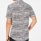 INC International Concepts Men's Chambray Button up Shirt Black Size Small