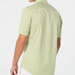Club Room Men's Woven Printed Button Down Shirt Green Size Large