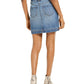INC Iternational Concepts Women's Studded Jean Skirt Blue Size 6