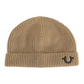 True Religion Men's Ribbed Knit Watchcap Brown Size Regular