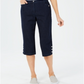 Karen Scott Women's Denim Capri Pants Blue Size 6 Petite