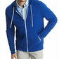 Tommy Hilfiger Men's Full Zip Hooded Sweater, Blue Depths Size Medium