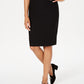 Charter Club Women's Pull on Tummy Control Skirt Black Size 10