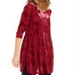 Alfani Women's Dolman Sleeve Blouse Top Red Size Medium