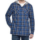 Weatherproof Vintage Men's Plaid Jacket Blue Size Medium