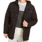 Calvin Klein Men's Bonded All Season Hooded Jacket Black Size Large