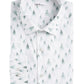 Bar III Men's Stretch Snowy Forest Print Dress Shirt Green Size 14X14