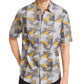 Alfani Men's Printed Shirt Gray Size XXX-Large
