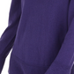 Style & Co Women's Ruffle Hem Knit Sweater Purple Size Small