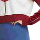Nike Women's Fitness Velour Track Jacket Red - White Size X-Large