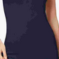 Maison Jules Women's Fitted Tank Top Blue Size Large