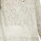 Style & Co Women's Lace Henley Top Gray Size Small