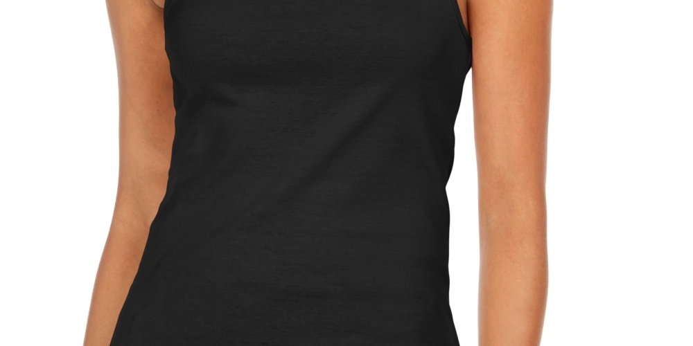 Style & Co Women's Cotton Tank Top Black Size Small