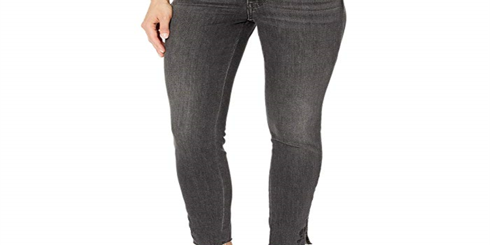 Levi's Women's 711 Skinny Ankle Jeans Black Size 28W