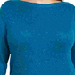 Karen Scott Women's Plus Size Curved Hem Tunic Blue Size 2X