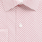 Alfani Men's Printed Collared Slim Fit Stretch Dress Shirt White Size 32-33