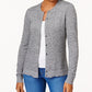 Karen Scott Women's Button Down Cardigan White Size Large