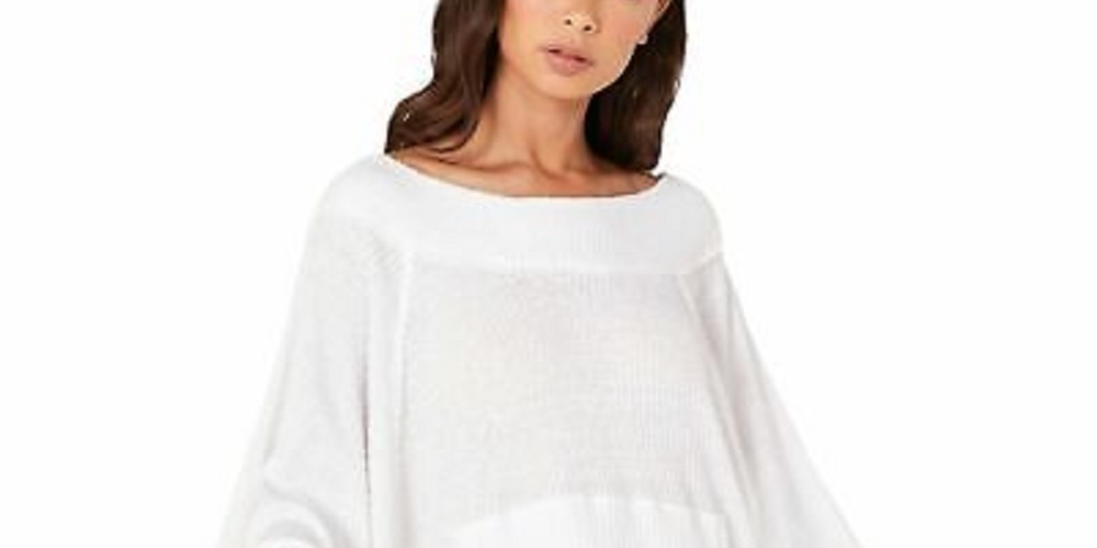 Free People Women's Westend Thermal White Size Large