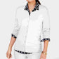 Charter Club Women's Crewneck Cardigan White Size Petite Small