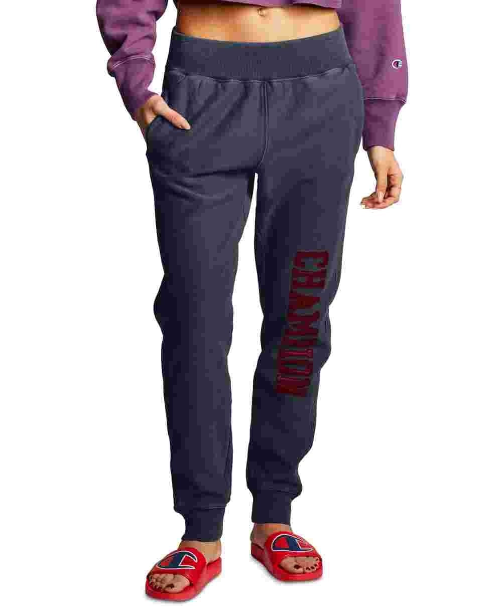 Champion Women's Vintage Wash Reverse Weave Joggers Navy Size X-Small