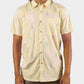 Rip Curl Men's Amigos Printed Pocket Shirt Yellow Size X-Large