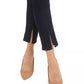 JEN7 by 7 For All Mankind Women's Split-Seam Ankle Skinny Jeans Navy Size 12