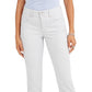 Style & Co Women's High Cuffed Capri Jeans  Silver Size 16