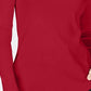 Charter Club Women's Cotton Mock-Neck Top  Medium Red Size X-Small