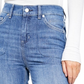 Free People Women's Blue Frayed Jeans Blue Size X-Small