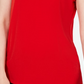 चार्टर क्लब वीमेन बोट नेकलाइन टॉप रेड साइज़ लार्ज