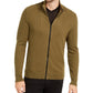 INC International Concepts Men's Samuel Zip Front Cardigan Green Size Small